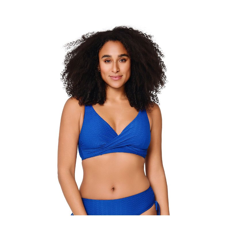 LingaDore Blue 1-DELIG Bikini met beugel niet voorgev 