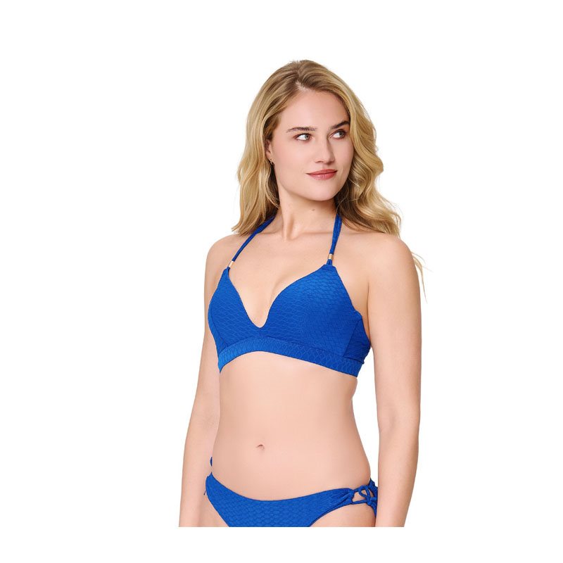 LingaDore Blue 1-DELIG Bikini met beugel voorgevormd 