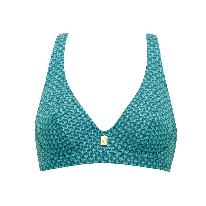 Annadiva Chinese Fan Jenny 1-DELIG Bikini met beugel niet voorgev 