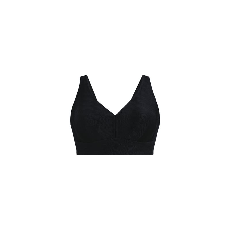 Essentials Top 1-DELIG Bikini zonder beugel voorgev