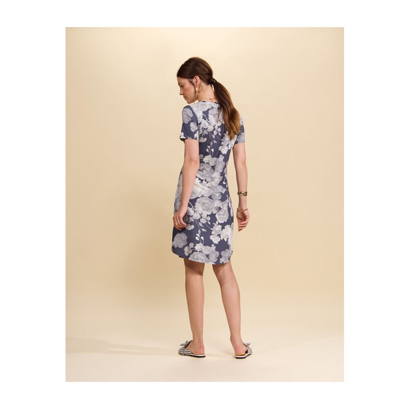 Isa Eunice Nightdress 1-DELIG Nachthemd met korte mouw