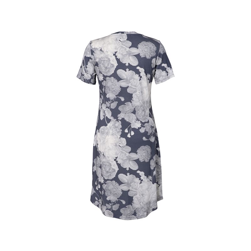 Isa Eunice Nightdress 1-DELIG Nachthemd met korte mouw