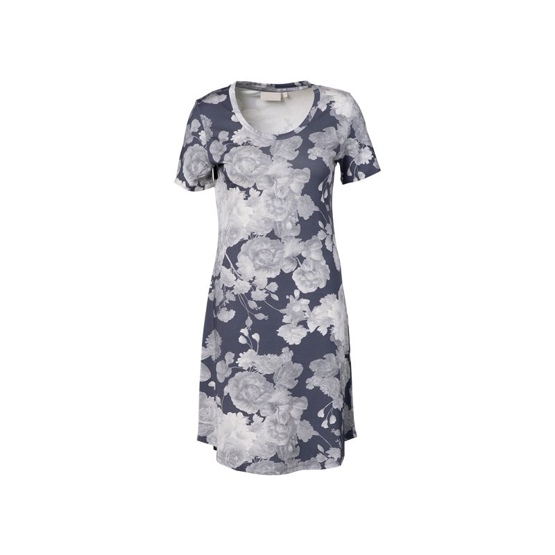 Isa Eunice Nightdress 1-DELIG Nachthemd met korte mouw