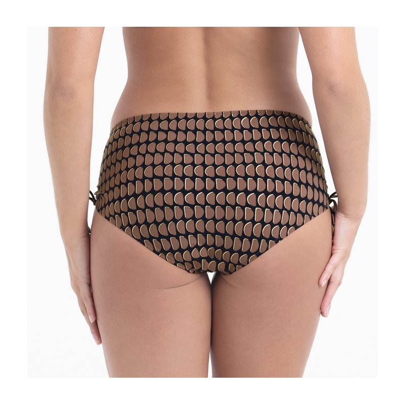 Java Beach Ive 1-DELIG Bikini slipMet optrekkoordje