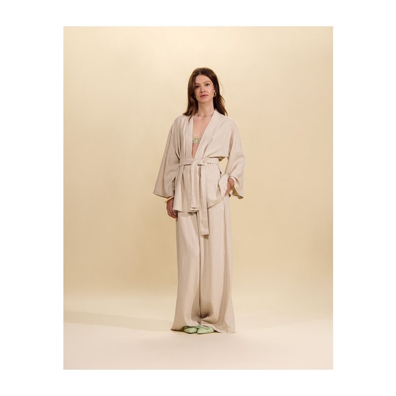 Essenza Nela Uni Trousers Long 1-DELIG Broek 