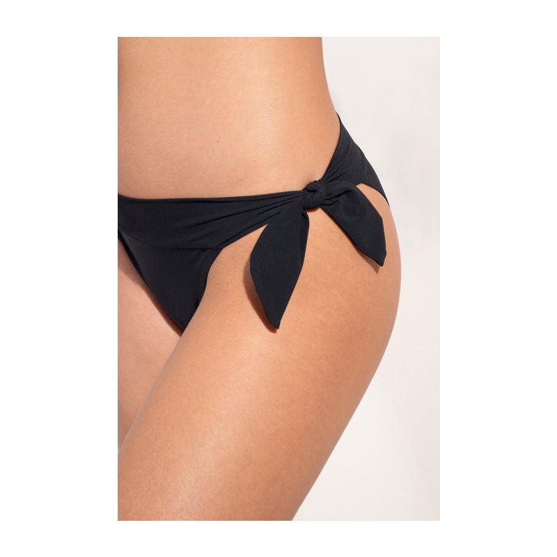 Pain de Sucre Noir Diva MO 61   1-Delig Bikini slip met strikjes 