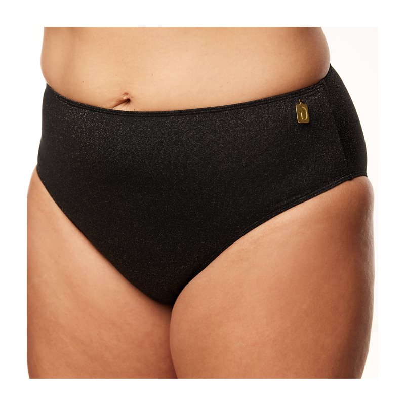 Sparkling Black Lola 1-Delig Bikini tailleslip