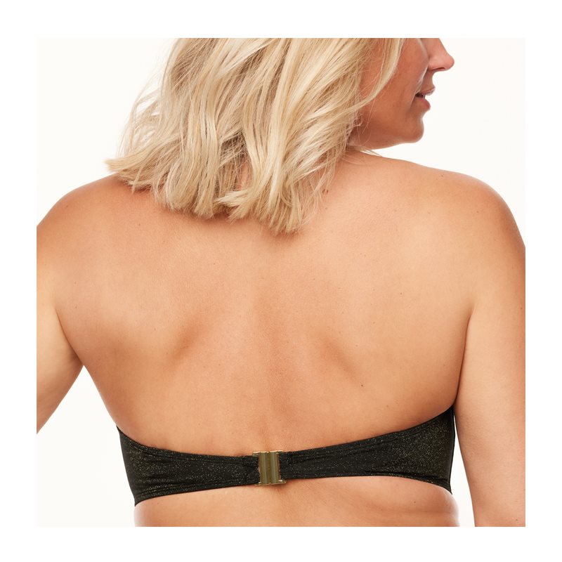 Sparkling Black Mable 1-DELIG Bikini met beugel voorgevormdBandeau