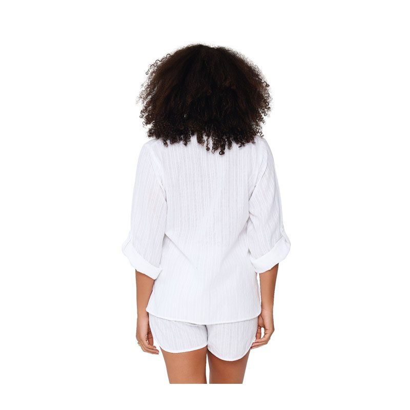 White Print 2-DELIG Shortama