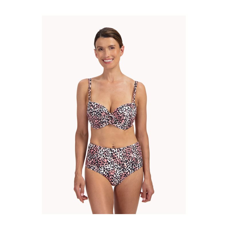 Cheetah Chic 1-DELIG Bikini met beugel voorgevormd