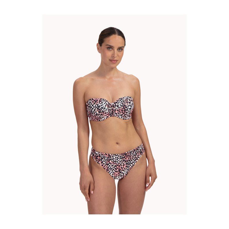 Cheetah Chic 1-DELIG Bikini met beugel voorgevormdStrapless