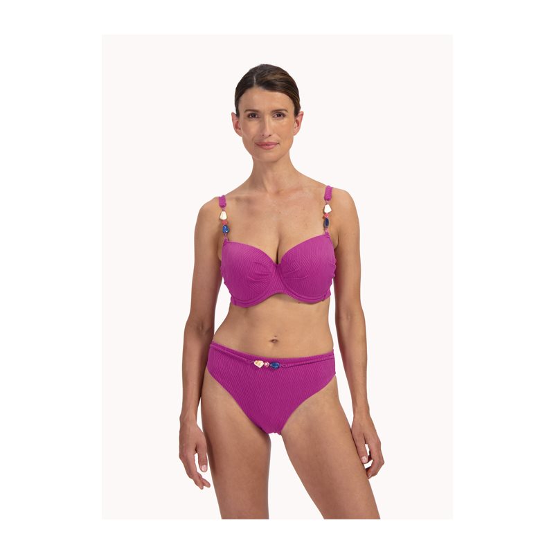 Cyell Texture Viola 1-DELIG Bikini tailleslip 