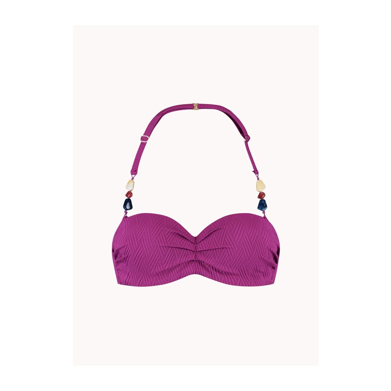 Texture Viola 1-DELIG Bikini met beugel voorgevormdStrapless