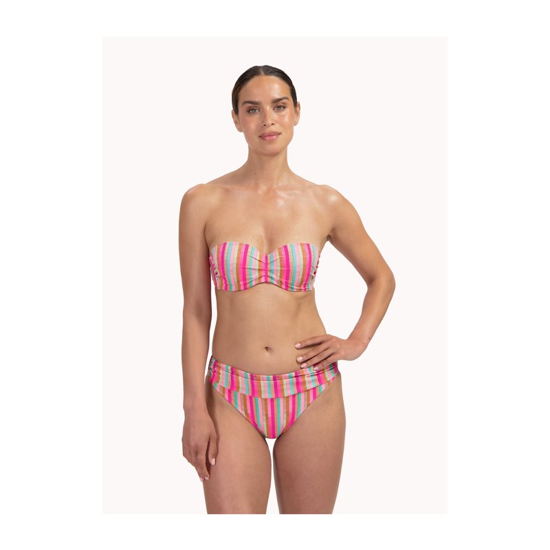Tropical Lines 1-DELIG Bikini met beugel voorgevormdStrapless
