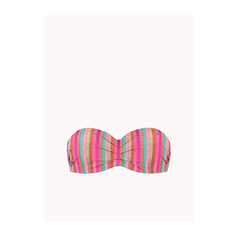 Tropical Lines 1-DELIG Bikini met beugel voorgevormdStrapless