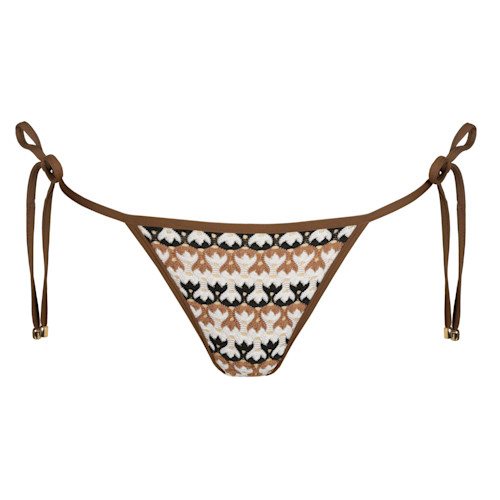 Biles 1-Delig Bikini slip met strikjes