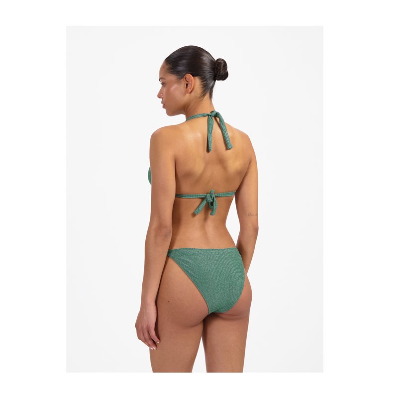 Green Glitter 1-DELIG Bikini zonder beugel voorgevTriangel