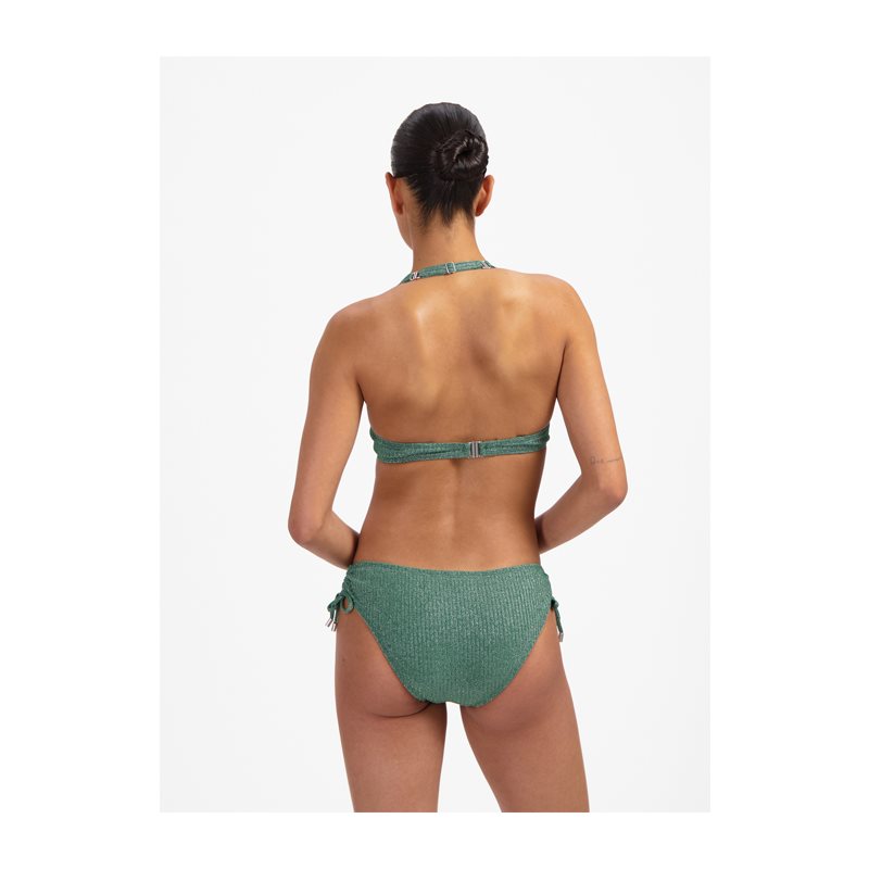 Green Glitter 1-DELIG Bikini slipMet optrekkoordje
