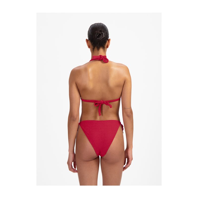 Lipstick Red 1-DELIG Bikini slip met strikjes