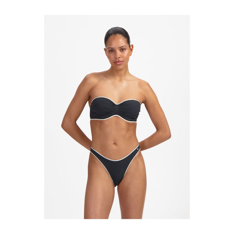 Beachlife Vanilla & Black 1-DELIG Bikini met beugel voorgevormd 