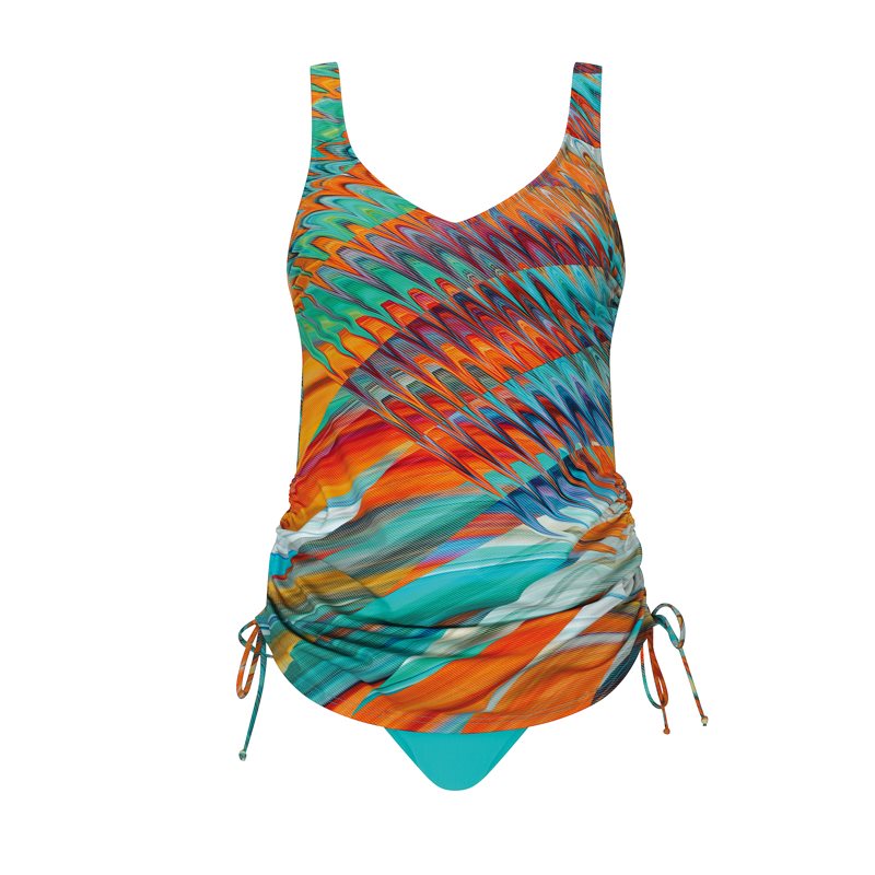 Sunflair 28019-99  2-DELIG Tankini zonder beugel voorgv 