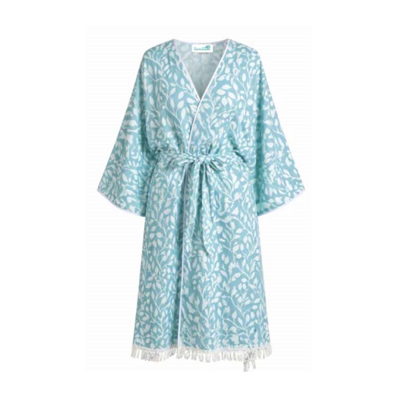 Zus en Zomer Kimono jurk Leaf Kimono kort 