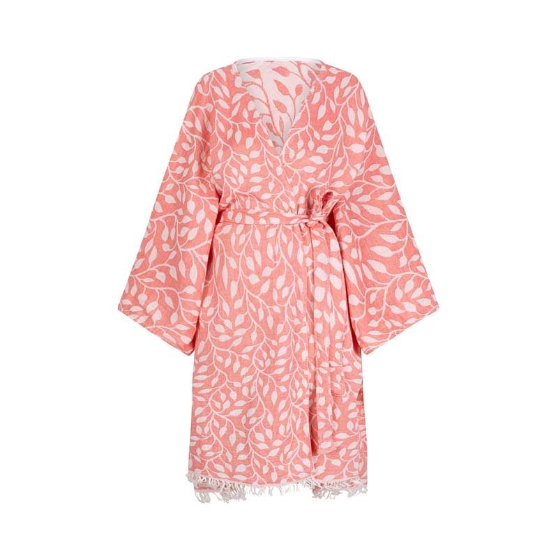 Kimono jurk Leaf Kimono kort