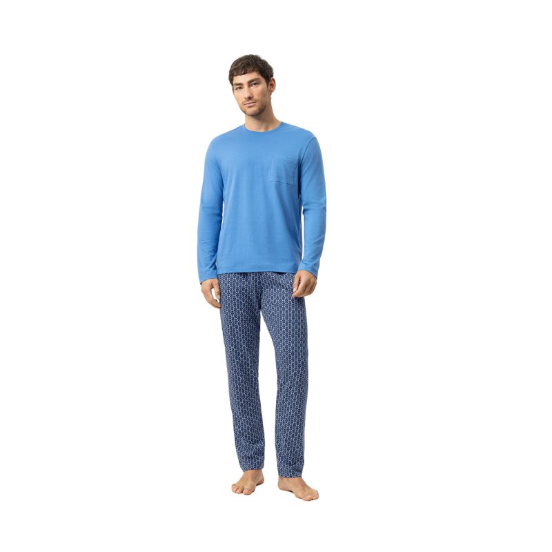 Mey Blue Chains 2-delig Pyjama 