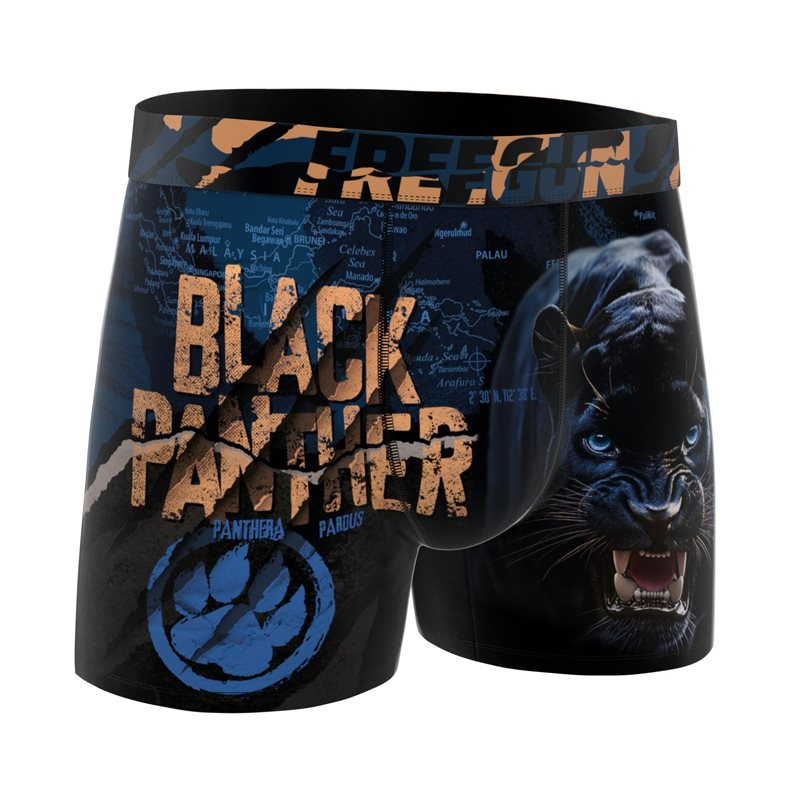 Black Panther Boxer Mens Short