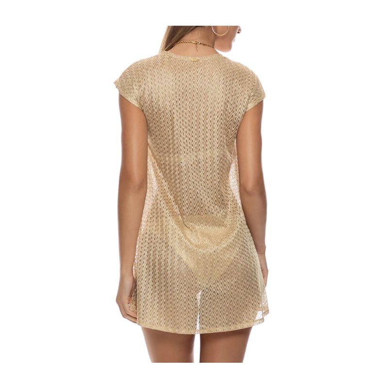 Luli Fama Golden Drift 1-Delig Kimono kort