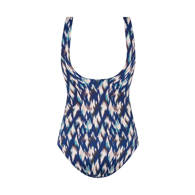 Ikat Blue Badpak zonder beugel voorgev