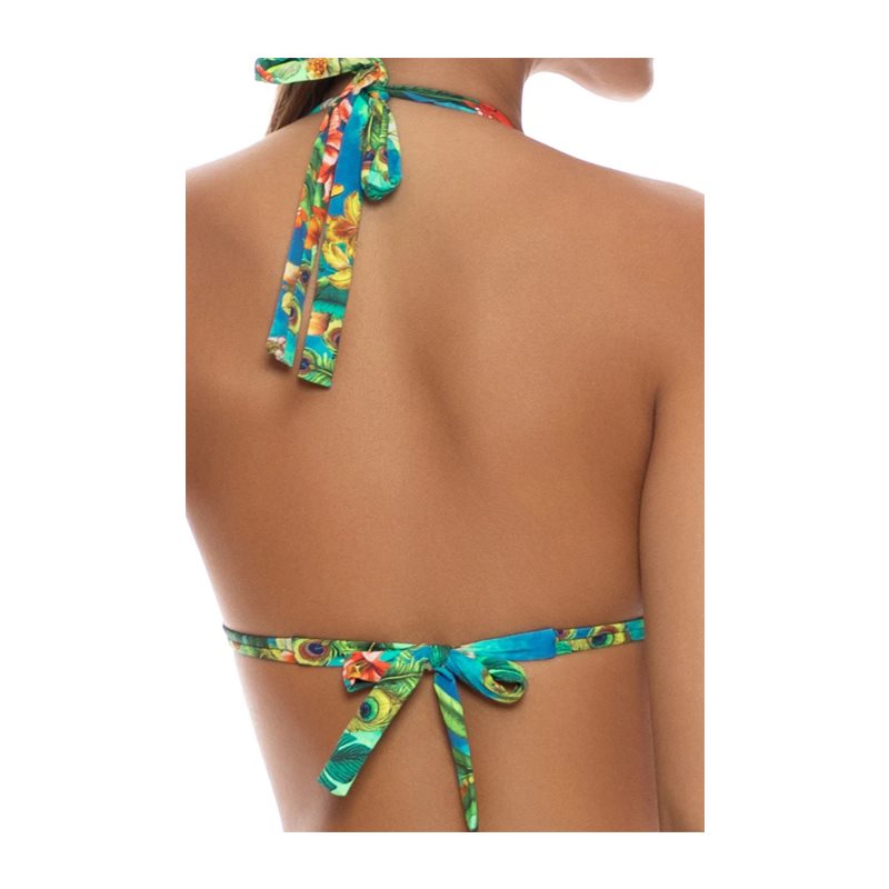 Luli Fama Peacock Affair 1-Delig Bikini zonder beugel voorgev 