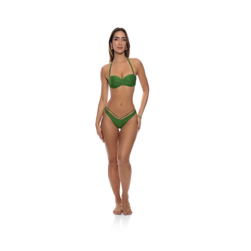 Luli Fama Sunkiss Glow 1-Delig Bikini met beugel voorgevormd 