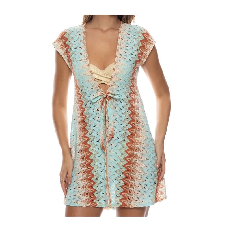 Luli Fama Zig Zag Flow 1-Delig Kimono kort 
