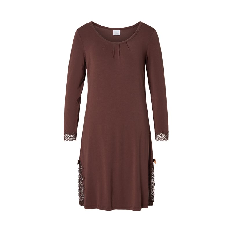 Pearl Design Stockholm Diana nightslip Nachthemd met lange mouw