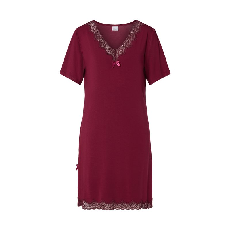 Pearl Design Stockholm Diana nightslip Nachthemd met korte mouw