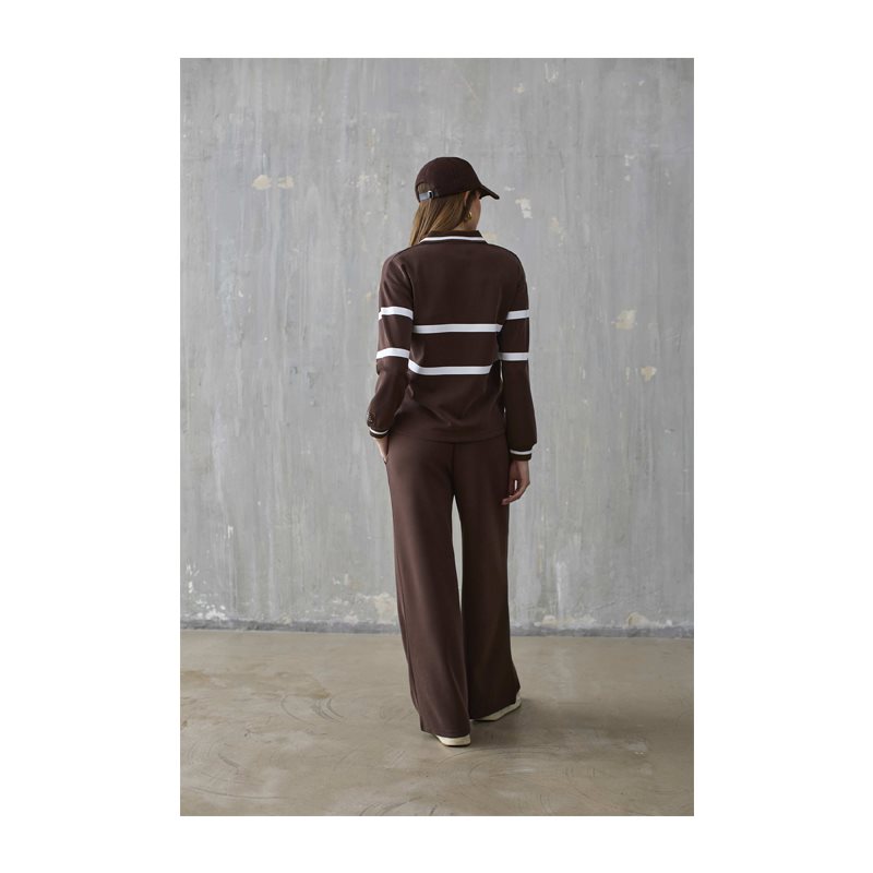 IC26FW-01+02L-BRO 2-DELIG PyjamaJoggingpak